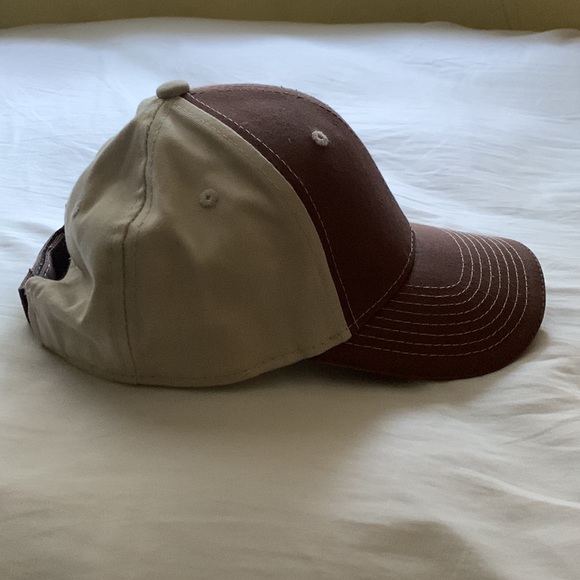 Men’s Brown and Cream Cap - Picture 2 of 5